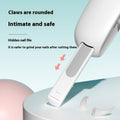 Cat Nail Clippers with Push-Action Spring Mechanism – Easy One-Hand Pet Nail Scissors