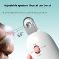 Cat Nail Clippers with Push-Action Spring Mechanism – Easy One-Hand Pet Nail Scissors