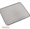 Ice Silk Pet Cooling Pad for Dogs & Cats – Summer Self-Cooling Nest Mat in 4 Sizes