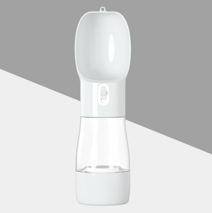 Portable Dog Water Bottle with Food Container – 2-in-1 Leak-Proof Travel Dispenser for Pets
