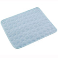 Ice Silk Pet Cooling Pad for Dogs & Cats – Summer Self-Cooling Nest Mat in 4 Sizes