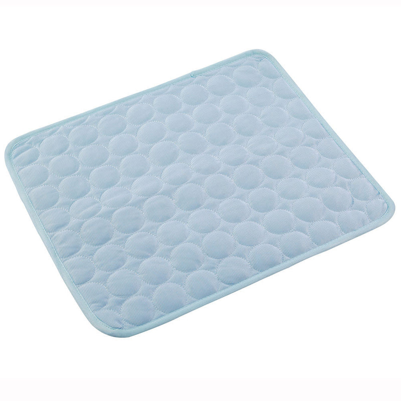 Ice Silk Pet Cooling Pad for Dogs & Cats – Summer Self-Cooling Nest Mat in 4 Sizes