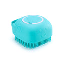Pet Bathing Massage Brush – Silicone Shampoo Dispensing Glove for Dog & Cat Grooming