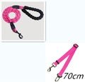 Reflective Dog Leash with Foam Handle – Heavy-Duty Nylon Lead for Small, Medium & Large Dogs