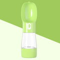 Portable Dog Water Bottle with Food Container – 2-in-1 Leak-Proof Travel Dispenser for Pets