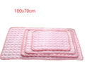 Ice Silk Pet Cooling Pad for Dogs & Cats – Summer Self-Cooling Nest Mat in 4 Sizes