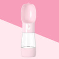 Portable Dog Water Bottle with Food Container – 2-in-1 Leak-Proof Travel Dispenser for Pets
