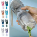 3-in-1 Portable Dog Water Bottle with Food Container & Waste Bag Dispenser – Travel Pet Cup