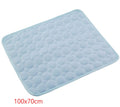 Ice Silk Pet Cooling Pad for Dogs & Cats – Summer Self-Cooling Nest Mat in 4 Sizes
