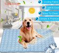 Ice Silk Pet Cooling Pad for Dogs & Cats – Summer Self-Cooling Nest Mat in 4 Sizes