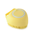 Pet Bathing Massage Brush – Silicone Shampoo Dispensing Glove for Dog & Cat Grooming