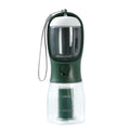 3-in-1 Portable Dog Water Bottle with Food Container & Waste Bag Dispenser – Travel Pet Cup