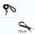 Reflective Dog Leash with Foam Handle – Heavy-Duty Nylon Lead for Small, Medium & Large Dogs