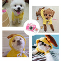 Fleece Dog Hoodie Sweater for Small Breeds – Cute Fruit Design Winter Warm Pet Clothing