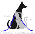 Pet Car Seatbelt Harness Lead 2-Pack – Adjustable Dog Cat Seat Belt for Safe Travel