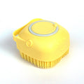 Pet Bathing Massage Brush – Silicone Shampoo Dispensing Glove for Dog & Cat Grooming