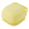 Pet Bathing Massage Brush – Silicone Shampoo Dispensing Glove for Dog & Cat Grooming