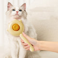 Self-Cleaning Cat & Dog Grooming Comb – Massage Brush for Hair Removal & Detangling