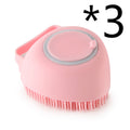 Pet Bathing Massage Brush – Silicone Shampoo Dispensing Glove for Dog & Cat Grooming
