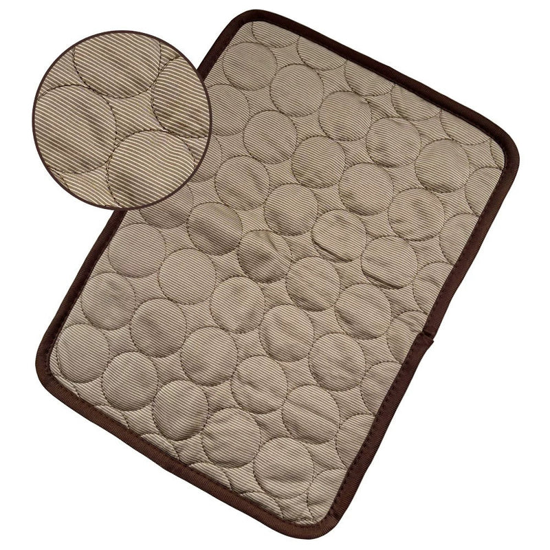 Ice Silk Pet Cooling Pad for Dogs & Cats – Summer Self-Cooling Nest Mat in 4 Sizes