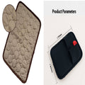 Ice Silk Pet Cooling Pad for Dogs & Cats – Summer Self-Cooling Nest Mat in 4 Sizes